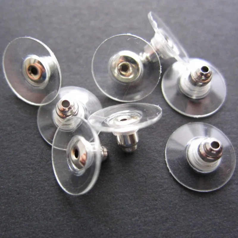 appr. 100pcs/pck Alloy Earring Backs Stoppers Earnuts Earring Plugs Gold Color Findings Jewelry DIY Accessories