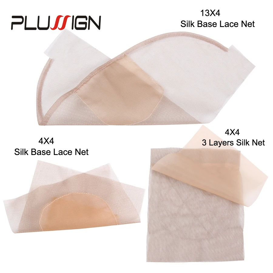Top Silk Base Lace Net Foundation for Making Wigs