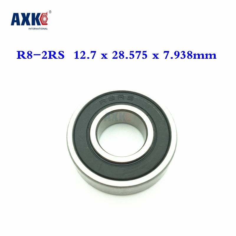 Thrust Bearing Rolamentos 5pcs R8-2rs R8rs R8 Rs Deep Groove Ball Bearings 12.7 X 28.575 7.938mm High Quality