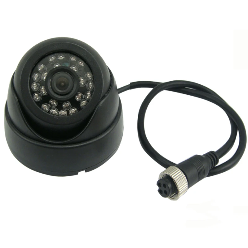 

G7201 Night Vision AHD Vehicle Indoor Dome Camera for X7 Mobile HDD DVR with Aviation Connector Without Audio Input