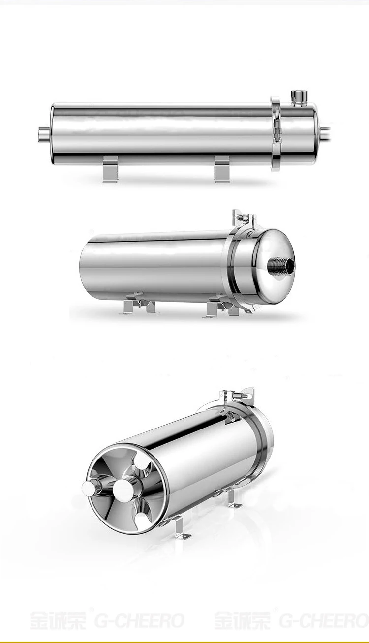 Freeshipping 1000L/H 0.01um PVDF Ultra Filtrationเครื่องกรองน้ำ/น้ำกรอง/เครื่องกรองน้ำดื่มSUS304 (เส้นผ่าศูนย์กลาง102มม.)
