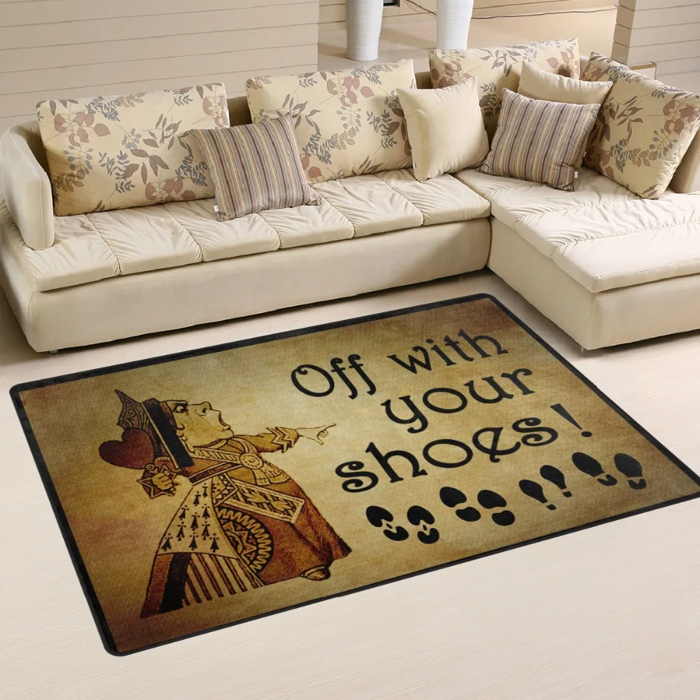 Off With Your Shoes Doormat Entrance Mat Hallway Floor Mat Outdoor Rug Kitchen Bedroom Mat Nordic Style Home Modern Room Carpet