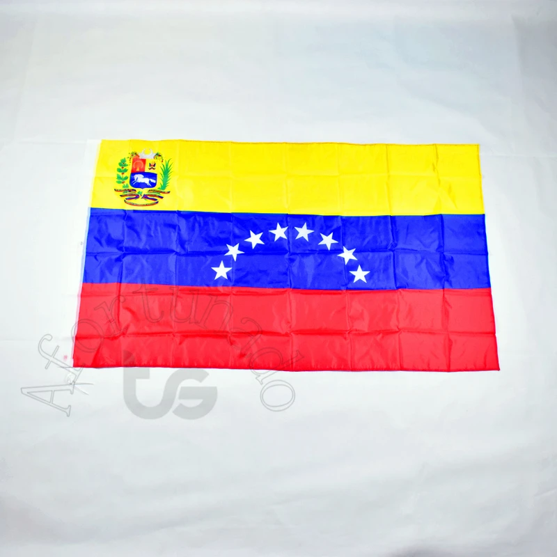 Venezuela 90*150cm Venezuelan venezuelan venez national Banner  3x5 Foot for meet,Parade,party.Hanging,decoration