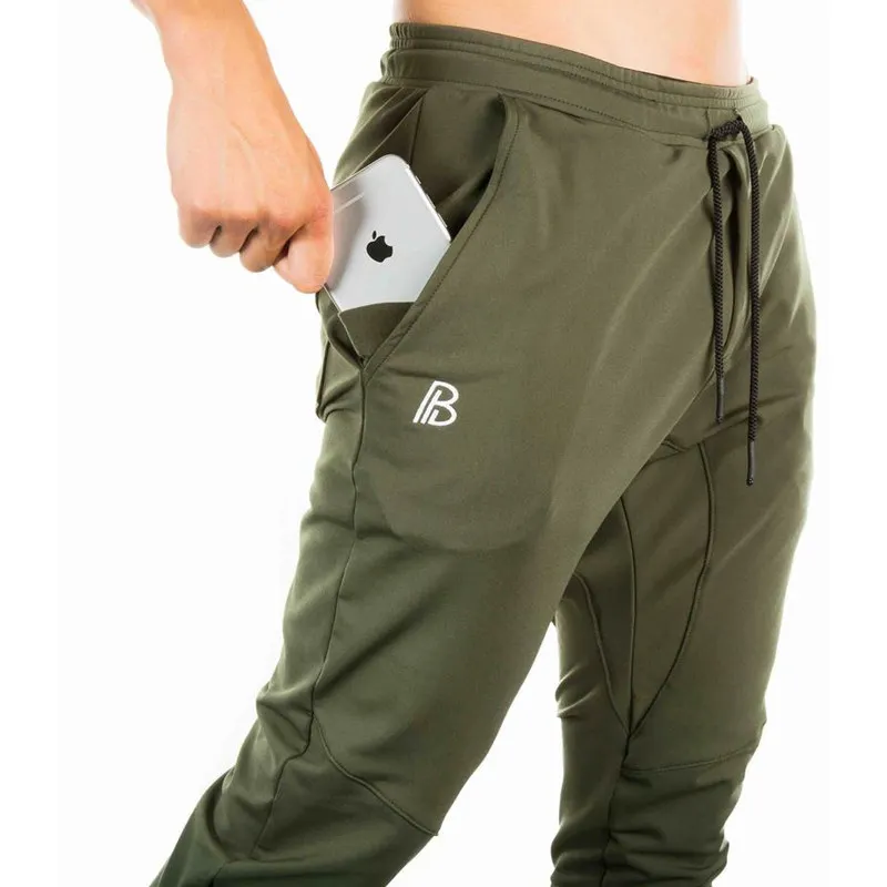 Pantalones de chándal informales para hombre, ropa deportiva ajustada de algodón para gimnasio, Fitness, entrenamiento, correr, Primavera