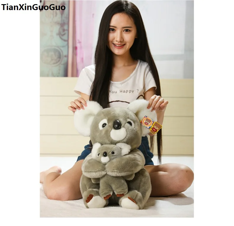 

high quality goods about 28cm lovely gray koala plush toy soft doll birthday gift s0337