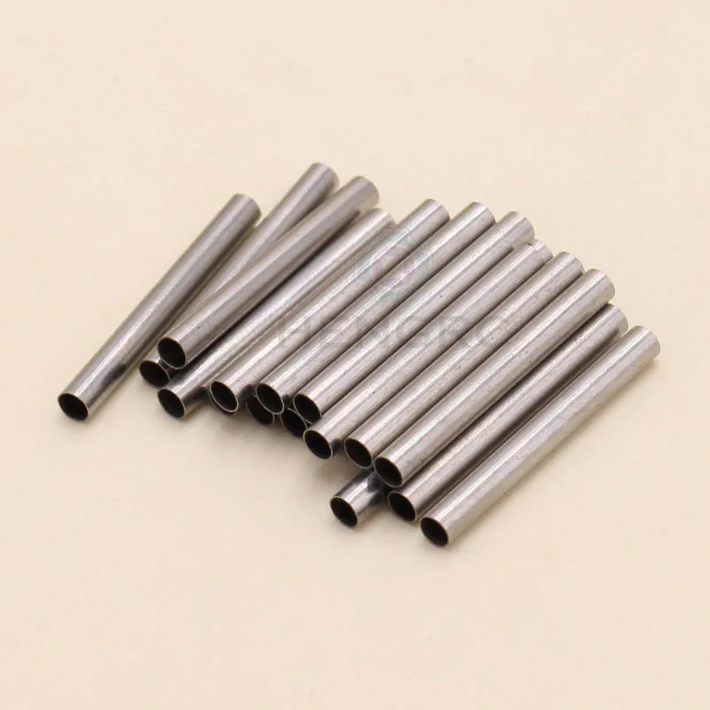 Watch Band Strap Accessories 4pcs/Set 20mm 22mm 24mm Stainless Steel Tube Watchbands Spring Bar Tubes