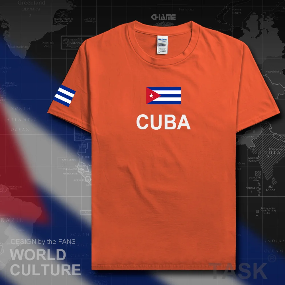 Cuba Cuban t shirts fashion 2017 jerseys nation team tshirt 100% cotton t-shirt gyms clothing tees country sporting CU CUB