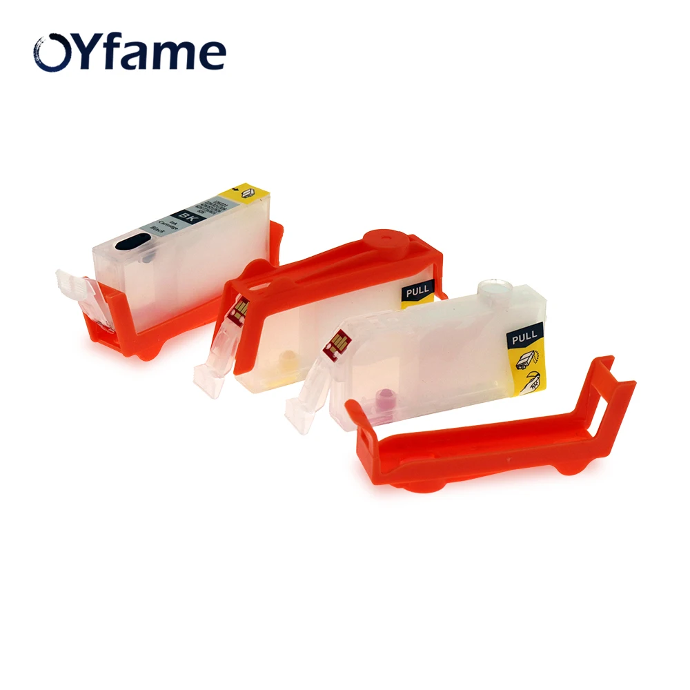 OYfame PGI520 CLI521 Ink Cartridge With ARC Chip For Canon IP3600 IP4600 MP540 MP550 MP560 MP620MP640 Printer For 520 Cartridge