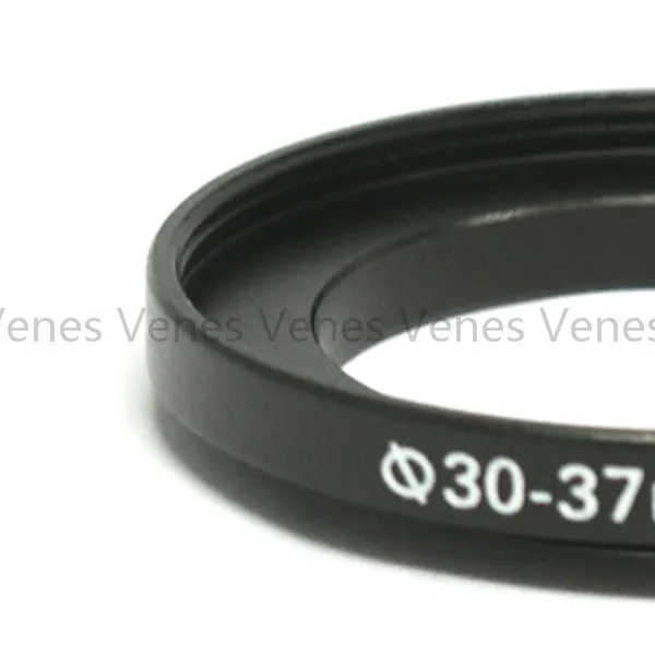 30mm-37mm Step Up Ring Filte Adapter /30mm Lens to 37mm Accessory black