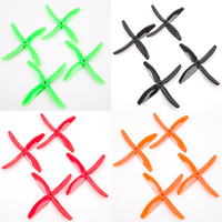 2pairs/bag BeeRotor 5x4'' 5040 4-Blades Propeller CW CCW Props Pro For Small Planes FPV Multi-rotors BR5040-4B