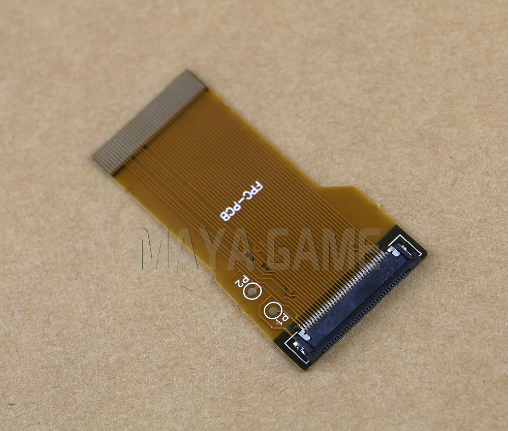 1 Buah Kabel Fleksibel Pita LCD Versi Sorot Modifikasi DIY Asli OCGAME untuk GBA 40PIN