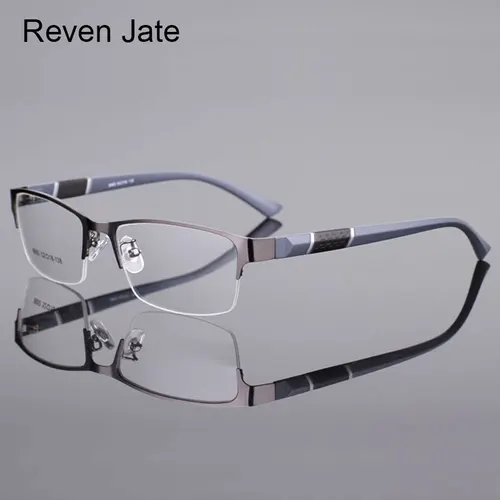 Reven bate 8850-Marco de gafas ópticas para hombres y mujeres, marco de gafas de aleación frontal, Flexible, plástico, TR-90, patillas, patillas ópticas