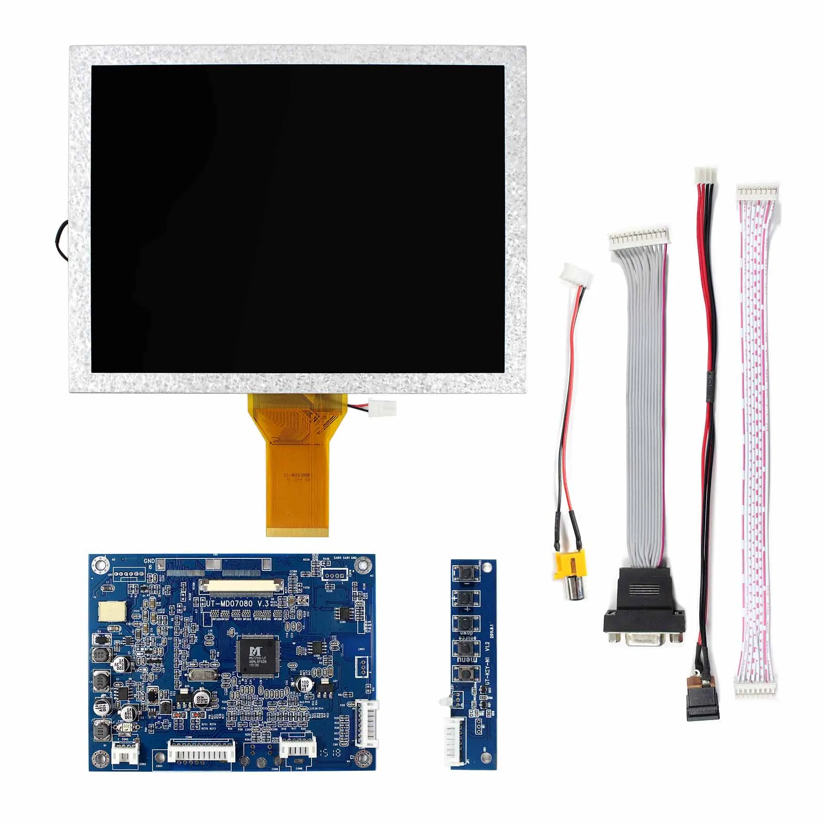 8inch EJ080NA-05A 800X600 LCD Screen with VGA AV LCD Controller Board used for Digital Frame/Car Navigation Display Module etc.