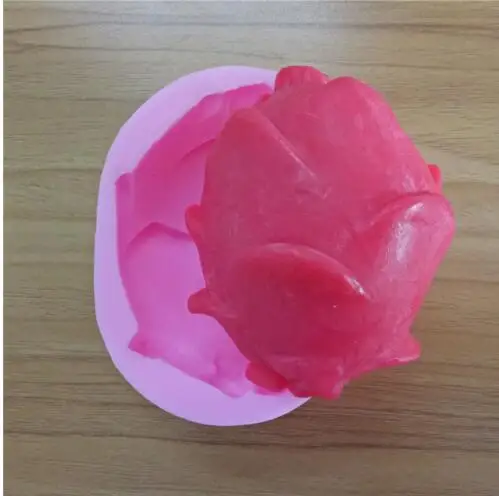 

DIY dragon fruit Food-grade handmade silicone soap cake decoration candle mold