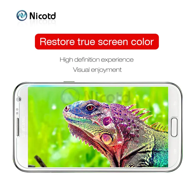 Nicotd Tempered Glass For Samsung Galaxy A3 A5 A7 J3 J5 J7 2017 2015 2016 0.26mm 2.5D Screen Protector Glass Film 9H Protective