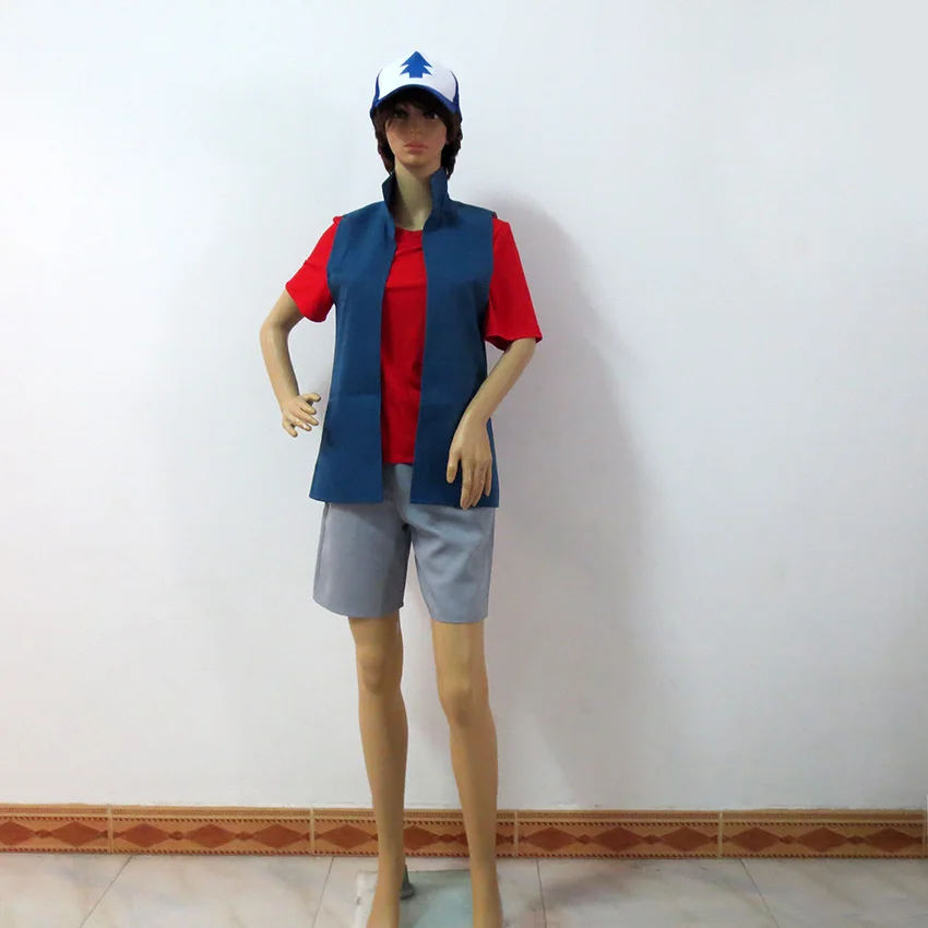 Gravity Falls Dipper Pines Christmas Party Halloween Uniform Outfit Cosplay Costume Customize Any Size