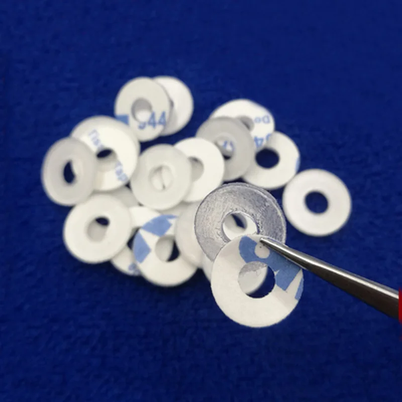 30Pcs M2 M2.5 M3 Single side Adhesive PVC Transparent hard Gasket glue Round plastic Flat pad insulation washer 5mm-8mm L