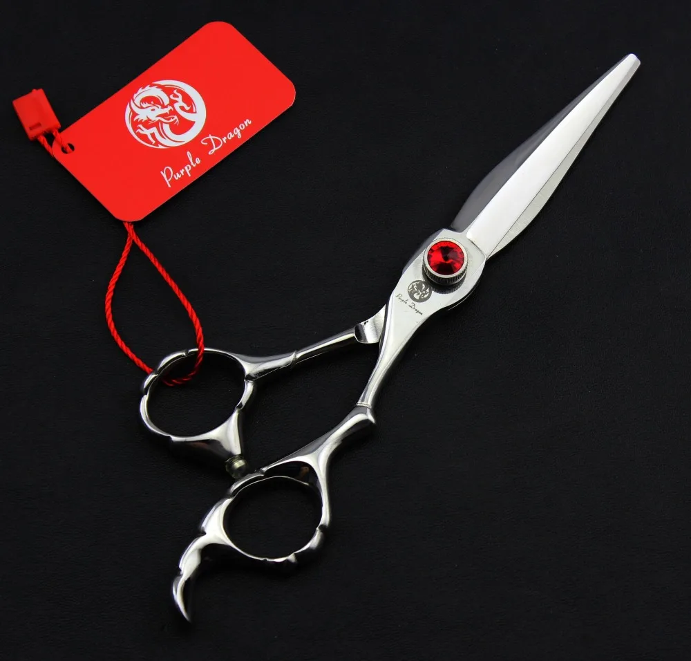 

TOPPEST 6 in. Big Gem Hairdressing Scissors With Bag Japan 440C 62HRC Home & Salon Dogs Cats Pet Cutting Shears Hair Scissors