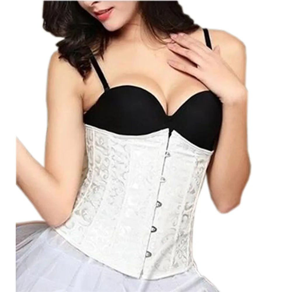 

Korsett for Women Sexy Underbust Corset Shape Wear Body Slimming Waist Cincher Corsets Red Black White Erotic Corset