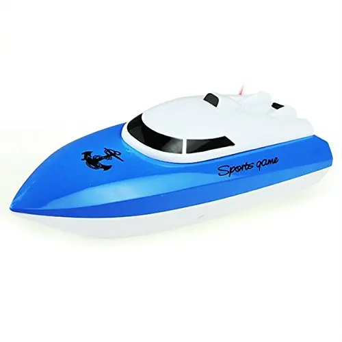 EBOYU 802 RC Boat Remote Control High Speed Electric Race Boat 4 Channels for Pools, Lakes and Outdoor Adventure