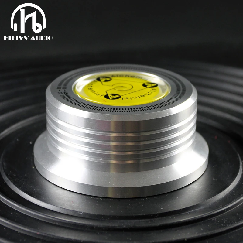 Morsetto per peso per dischi in alluminio Giradischi in vinile LP Stabilizzatore per dischi in metallo per accessori per lettori di dischi Stabilizzatore per pesi per dischi LP