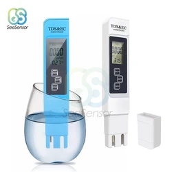 Tds-温度計,水質測定ツール,tdsおよびec 0-9990ppm,3 in1機能