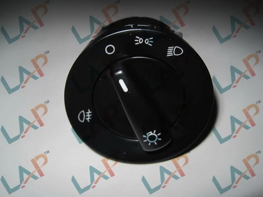 3B0941531B 3B0941531B01C HEAD LAMP SWITCH green leds, with low beam, red rear fog FOR VW SKODA
