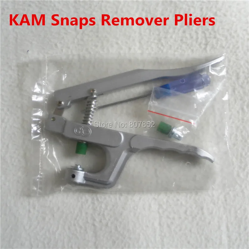 10PCS KAM Brand Plastic Snaps Buttons Remover Pliers Tools Kit to remove T5 Size 20 snaps from Fabric faster DK-003