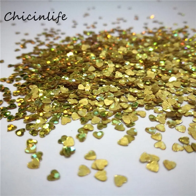 Chicnlife 1000pcs/lot Wedding Stars Heart Confetti Wedding Party Decorative Confetti Wedding Table Decor Birthday Party Decor