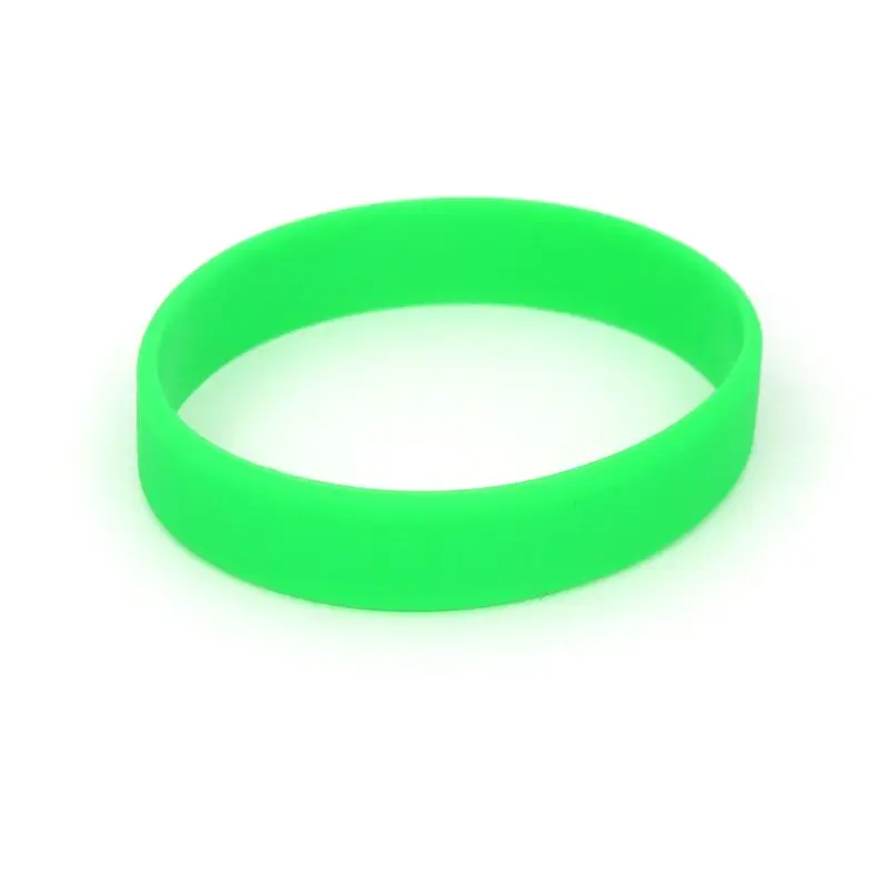 Leere Erwachsene Männer Armband Runde Silikon Armband Armband Armreifen Gummi Armband Sport Spiele Casual Schmuck Geschenk – Detail 6