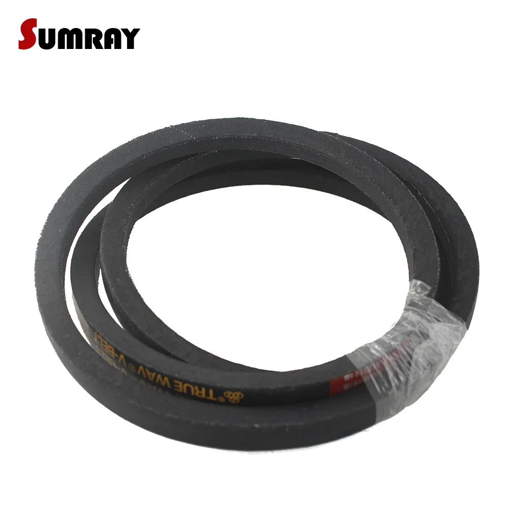 

SUMRAY V Belt Type B Transmission Belt B2550/2600/2650/2700/2750/2800/2850/2900/2950/3000 Industrial Triangle V Belt for Chopper