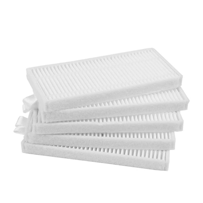 10 pcs/lot 5pcs Robot HEPA filter + 5pcs Sponge Filters for CONGA EXCELLENCE Robotic Vacuum Cleaner parts replacement