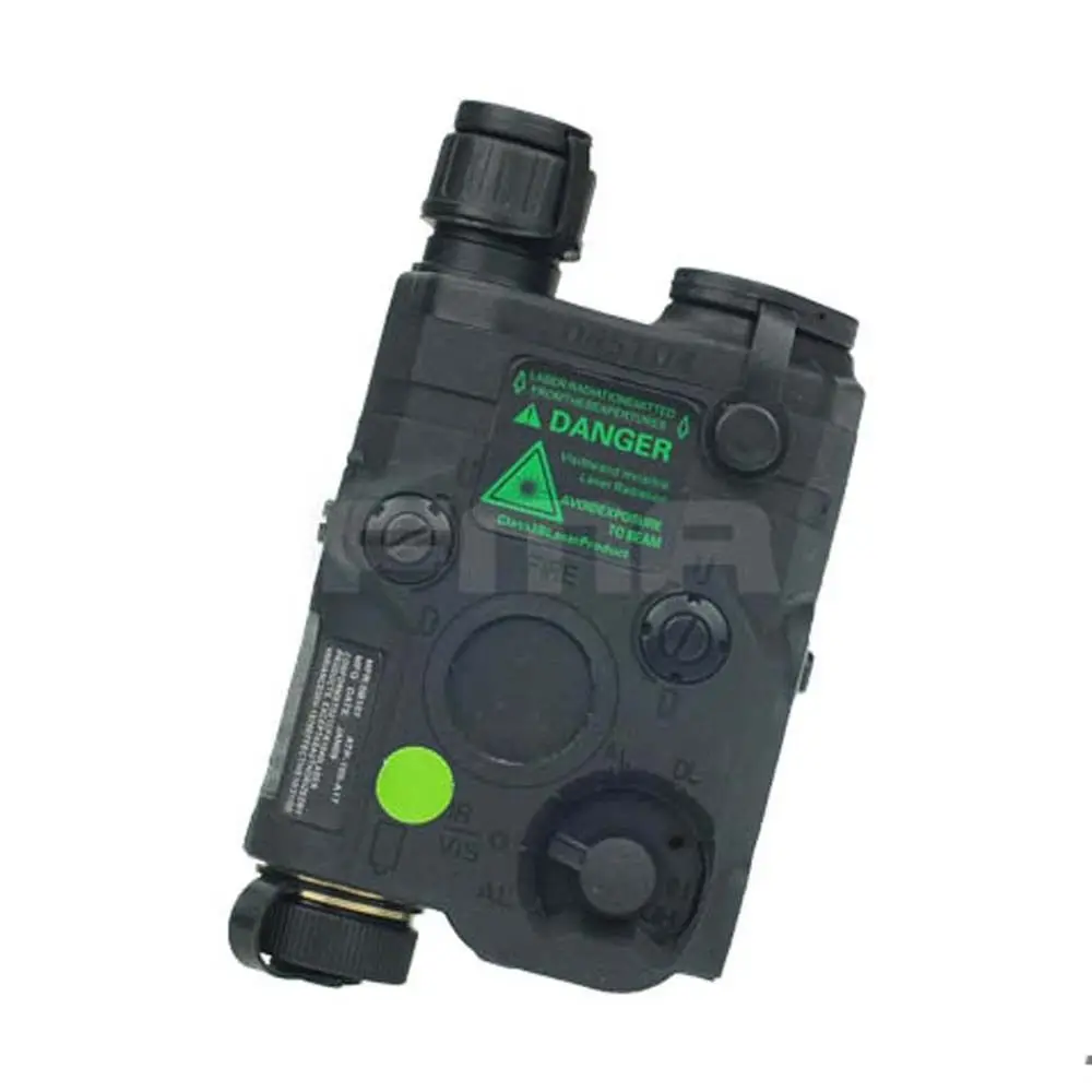 FMA Tactical AN PEQ15 LED White Light and Green Laser with IR Lenses, Upgrade Version, BK, DE, FG