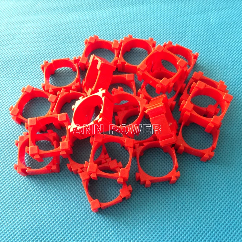 Free Shipping 18650 Lithium Battery Holder 1P Cylindrical Li-ion Cell Bracket Diameter 18.4mm