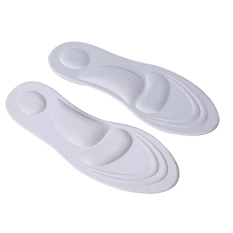 4D Men and Women Universal Sole Flat Insole Flat Foot Insole Support Insole Orthopedic Massage Mat Sports Insole ND-1