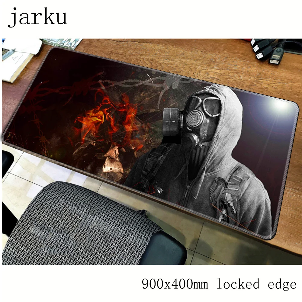 stalker mousepad gamer 900x400X3MM gaming mouse pad large HD pattern notebook pc accessories laptop padmouse ergonomic mat