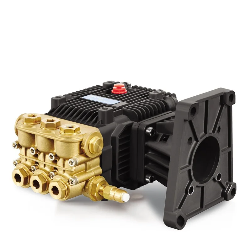 Gasoline/Diesel engine High Pressure Washer Pump BM-F4 Brass Triplex Plunger Pump 250Bar 18LPM Ceramic Piston Pump Shaft 25.4mm