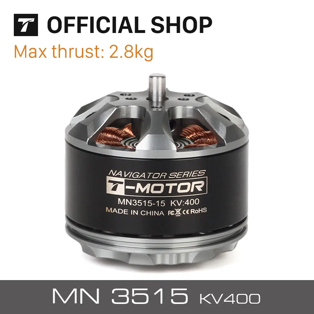 

T-motor professional electric outrunner brushless motor MN3515 KV400 for Multicopter aircraft boats planes helicopter rotors