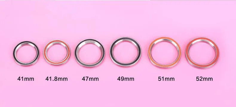 RISK General Repair Headset Bearings Bike Bearing 28.6/44/30 mm Bearing Steel MTB Bike Headset Bearing 41 41.8 47 49 51 52 mm