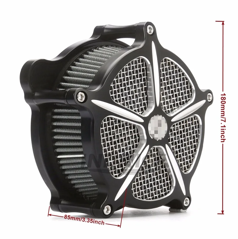 Air cleaner kit For harley street glide air filter electra glide road king For harley touring sportster xl883 1200