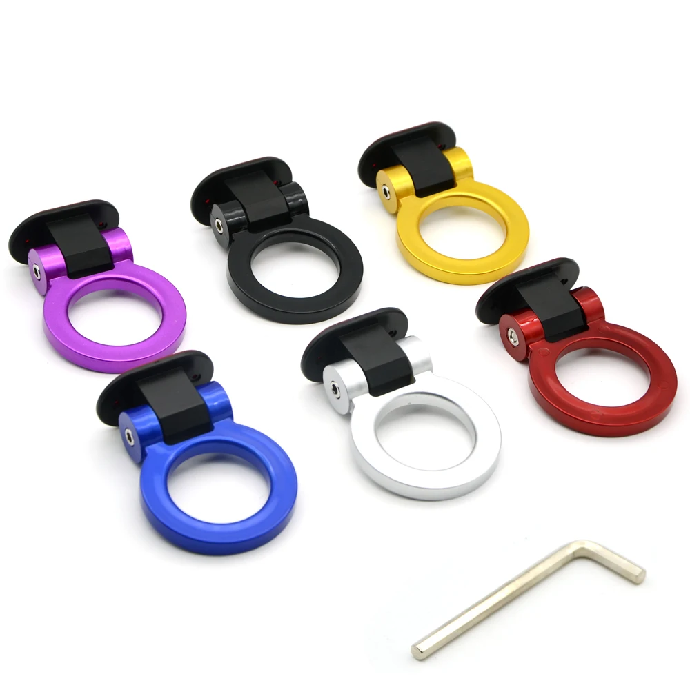 Universal ABS Dummy Towing Hook Car Accessories Design Hooks Car Tuning