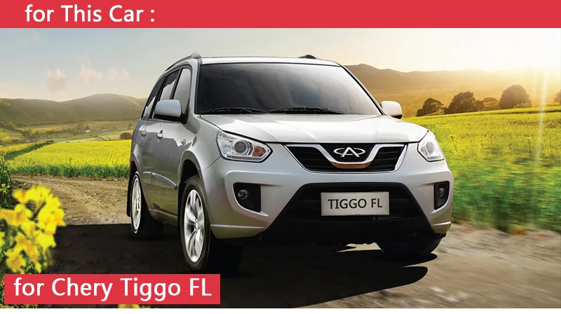 Hot Sale For Chery Tiggo FL Accessories Chrome Door Handle 2011 2012 2013 2014 2015 Car Covers Stickers Car Styling