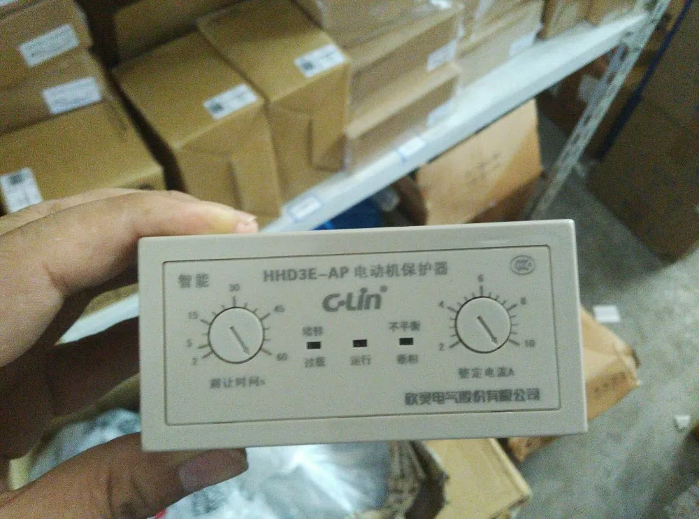 

Brand new original authentic C-Lin HHD3E-AP (2~10A) motor three-phase unbalanced stall protector AC380V