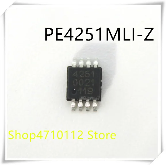 NEW 10PCS/LOT PE4251 4251 PE4251MLI-Z MSOP-8 IC