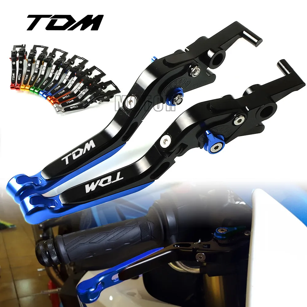 For Yamaha TDM900 2012-2014 TDM850 1991-2002 Motorcycle Aluminum Brake Clutch Levers Adjustable Folding Extendable TDM 900 850