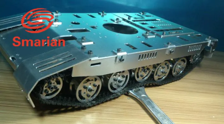 Official smarian Tank chassis crawler chassis Climbing obstacle for Crawler robot Model Smart Tank RC Toy Kit Chain Robotic Car