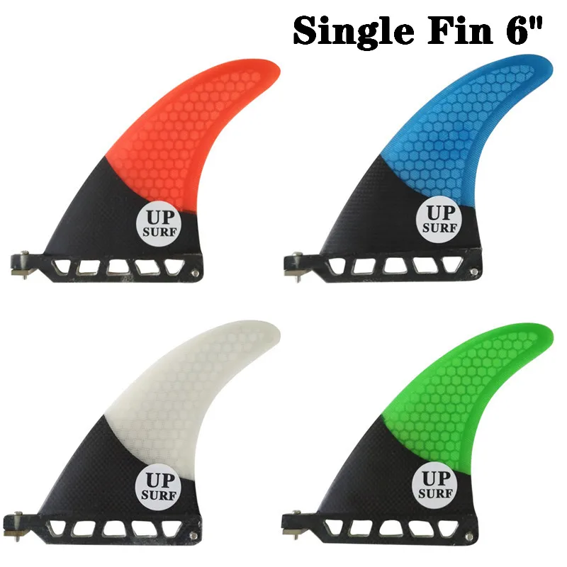 

Longboard Fin Single Fins for Sup, Carbon Fiberglass, Surfboard Fin, Surfing Board Keels, Multicolor Long Board, 6 Inch