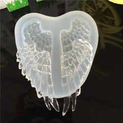 Cute Angel Wings Silicone Pendant Mold Making Jewelry Resin Casting DIY Mould Best for DIY Jewelry Making