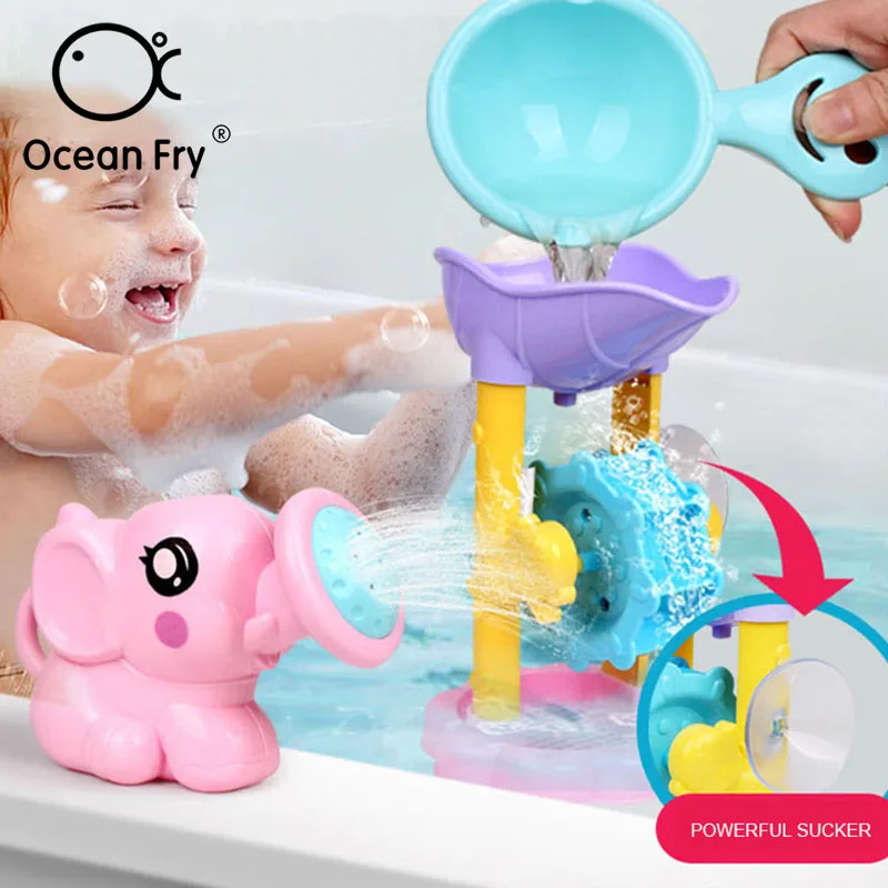 Baby Beach Play Water Toy Treasure Baby Puzzle Bath Toy Kit Play Water Sets Model Child Bathing Plastic Toys Gift Dropshipping