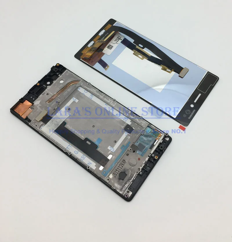 Full LCD Display + Touch Screen Digitizer Assembly with Frame For Lenovo VIBE Shot MAX Z90 z90a40 z90-7 z90-3 z90a LCD Screen